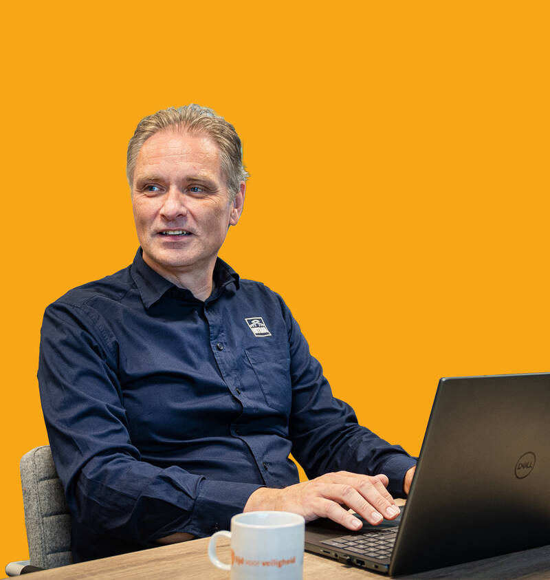 Peter Adema, specialist gas- en vlamdetectie bij Hitma